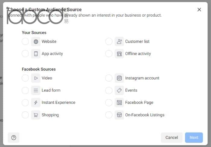 設(shè)置 Facebook 廣告地理定位 第 2 步