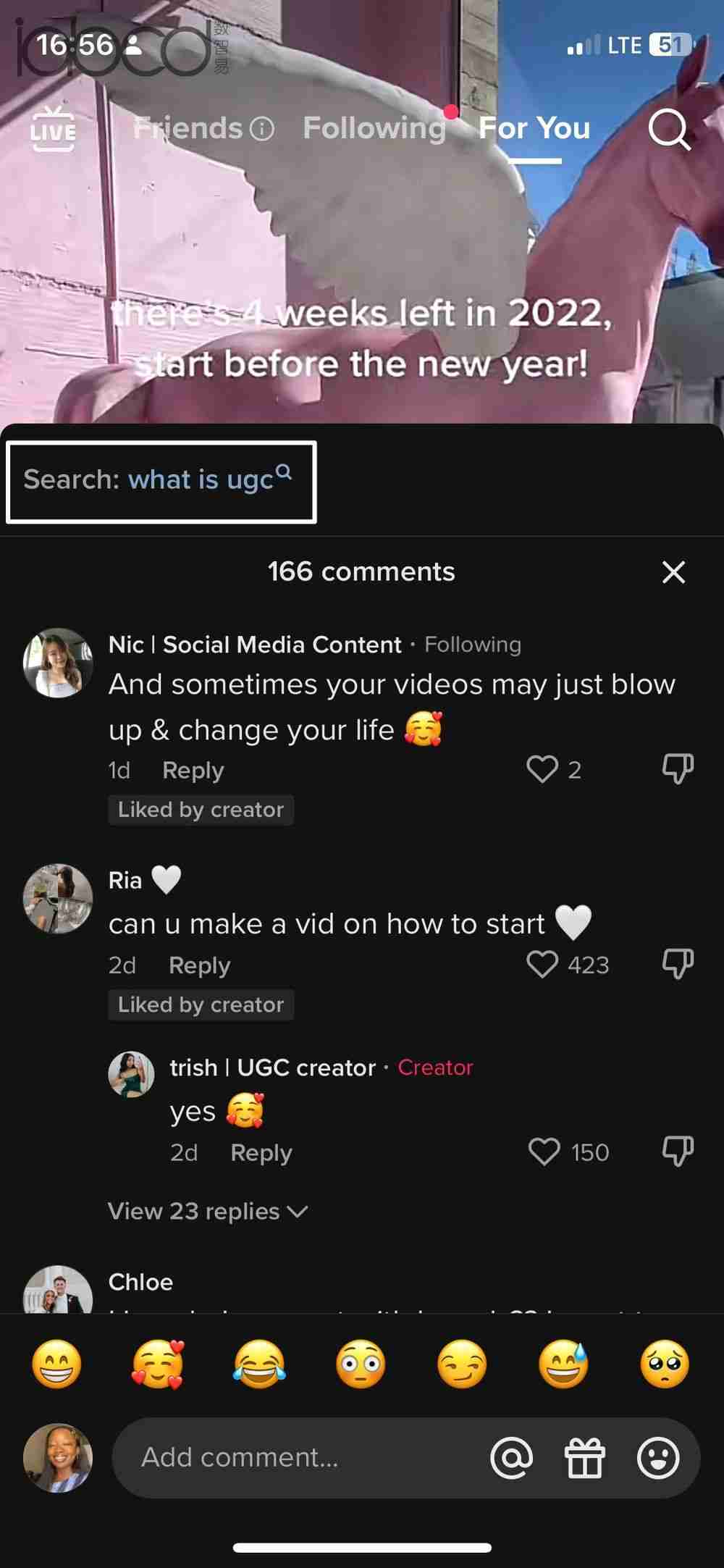 評論部分的 TikTok SEO