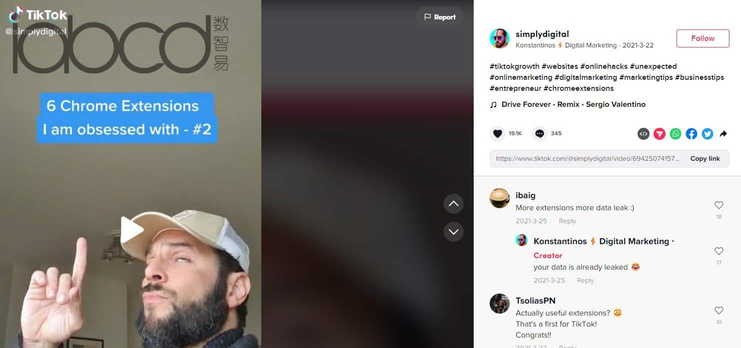 視頻中的關(guān)鍵詞是 TikTok SEO 技巧之一