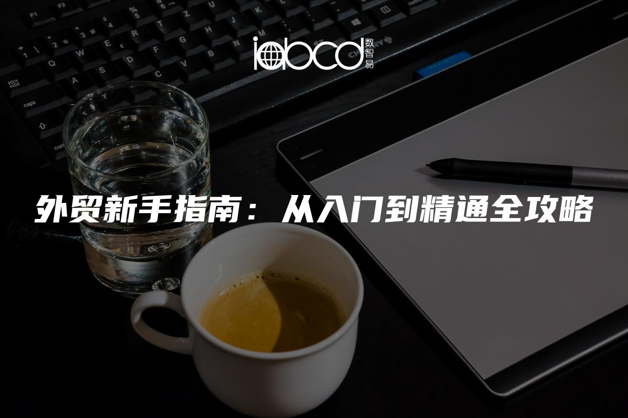 外貿(mào)新手指南：從入門到精通全攻略