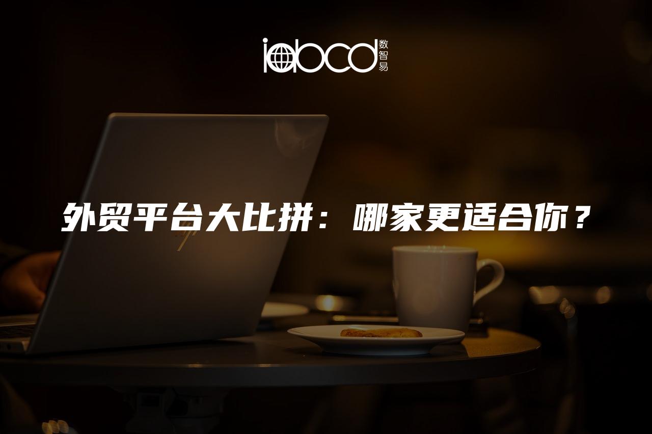 外貿(mào)平臺大比拼：哪家更適合你？