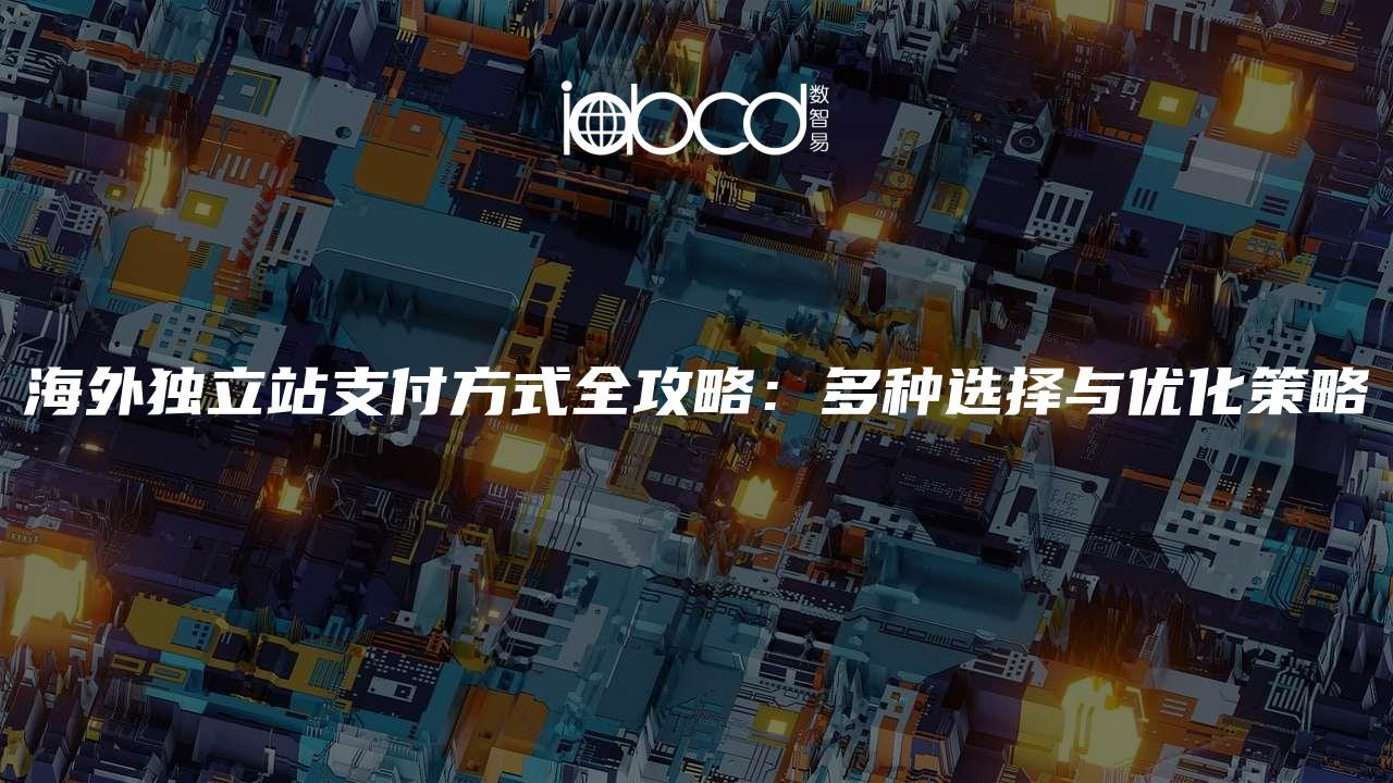海外獨立站支付方式全攻略：多種選擇與優(yōu)化策略