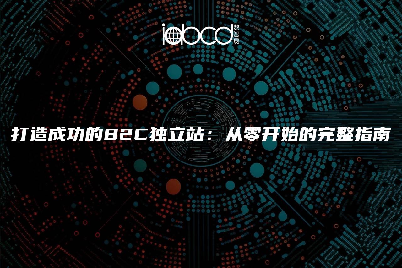 打造成功的B2C獨(dú)立站：從零開始的完整指南