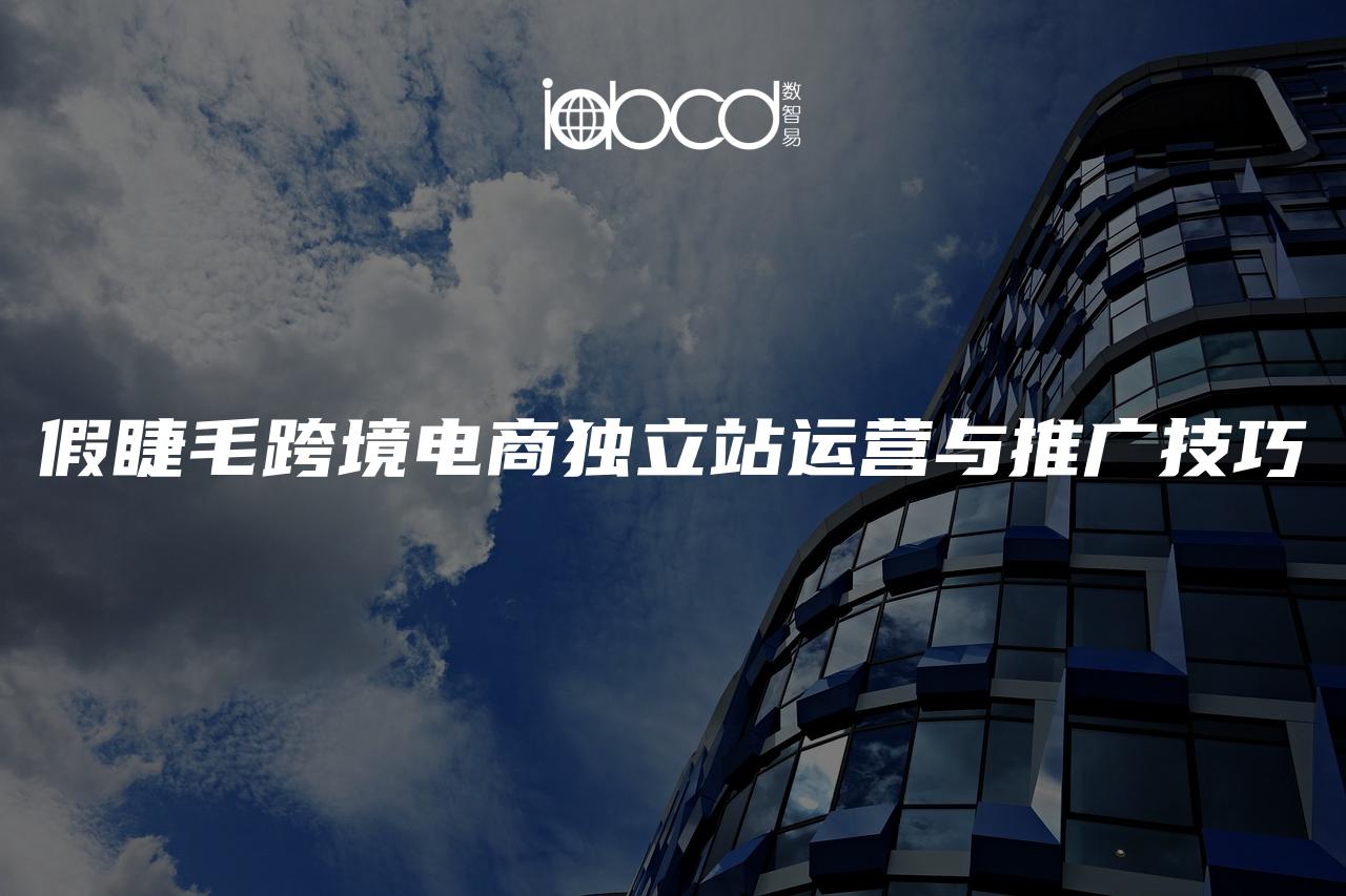 假睫毛跨境電商獨(dú)立站運(yùn)營與推廣技巧