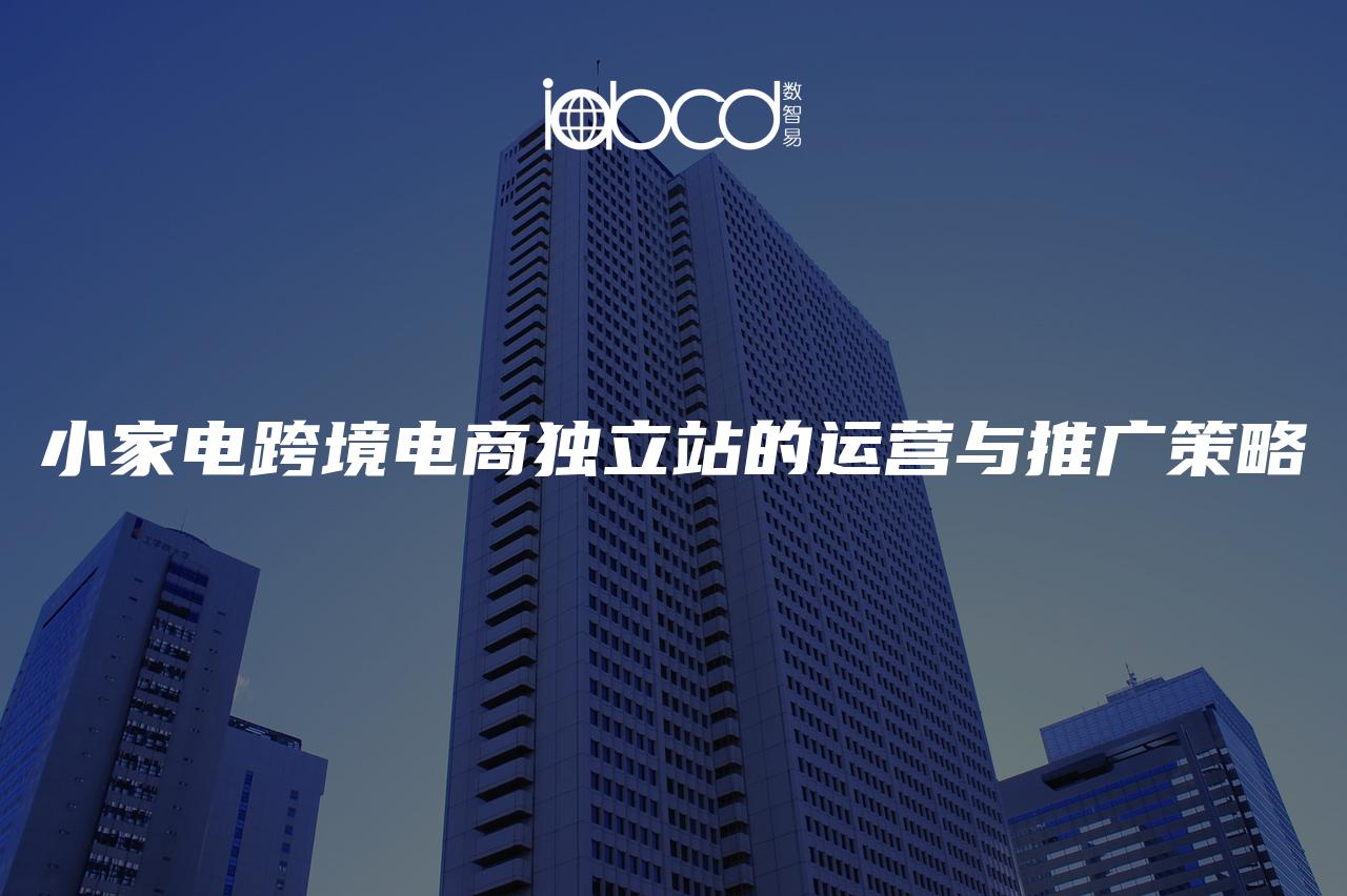 小家電跨境電商獨(dú)立站的運(yùn)營(yíng)與推廣策略