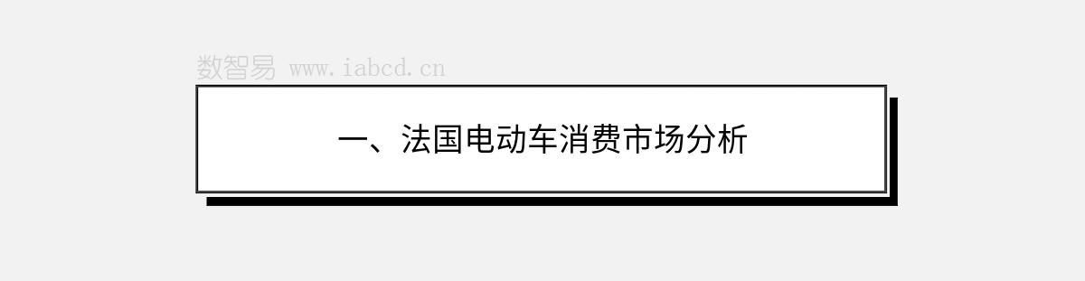 一、法國電動車消費(fèi)市場分析